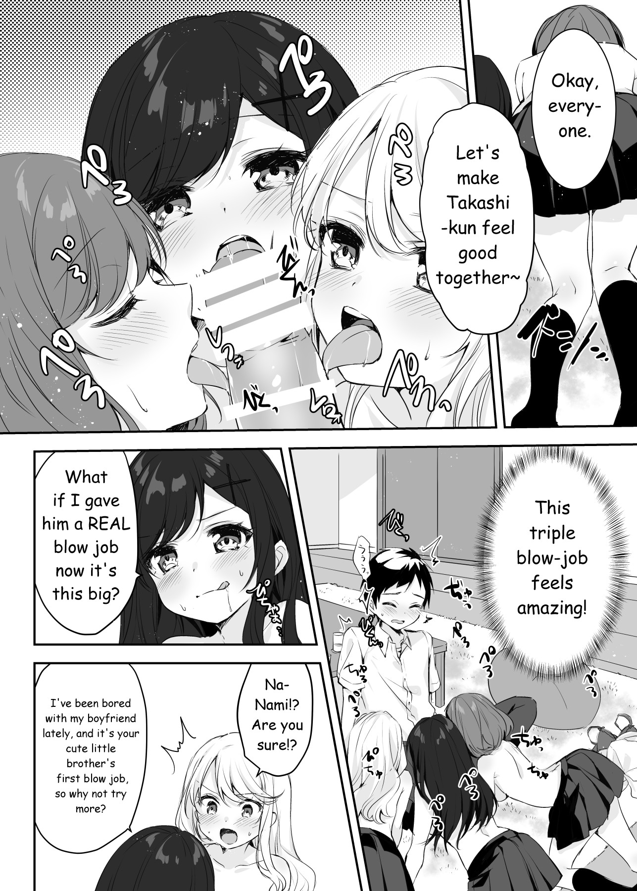 Hentai Manga Comic-The Tables Were Turned When I Tried to Rape my Sister and Her Friends While They Were Asleep-Read-22